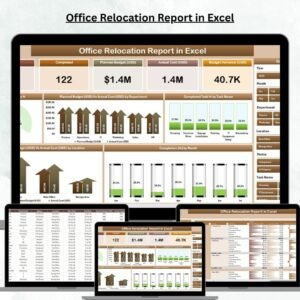Office Relocation Report in Excel