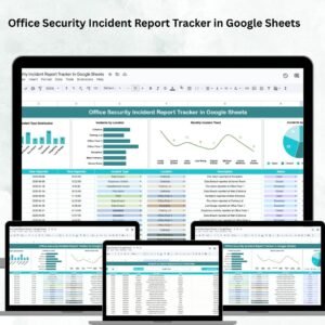 Office Security Incident Report Tracker in Google Sheets