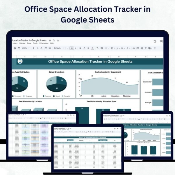 Office Space Allocation Tracker in Google Sheets