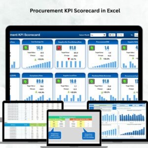 Procurement KPI Scorecard in Excel