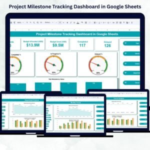 Project Milestone Tracking Dashboard in Google Sheets