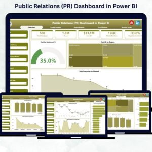 Public Relations (PR) Dashboard in Power BI