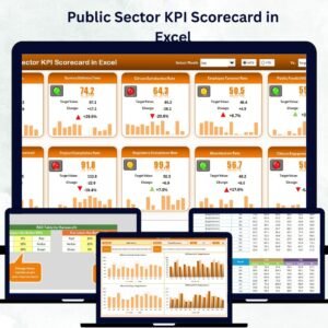 Public Sector KPI Scorecard in Excel