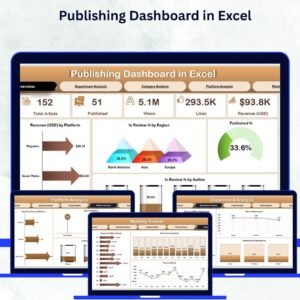 Publishing Dashboard in Excel