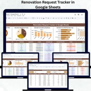 Renovation Request Tracker in Google Sheets