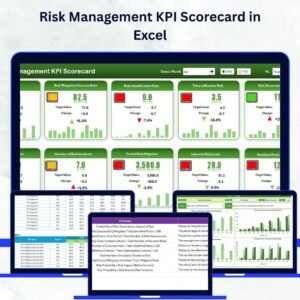 Risk Management KPI Scorecard in Excel