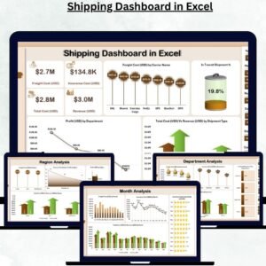 Shipping Dashboard in Excel