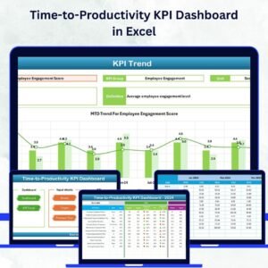 Time-to-Productivity KPI Dashboard in Excel