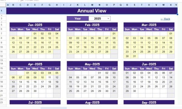 Trade Show & Conference Calendar in Google Sheets - Image 3