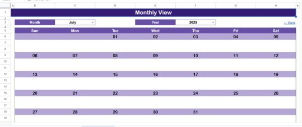 Trade Show & Conference Calendar in Google Sheets - Image 4