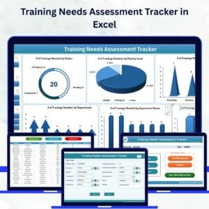 Training Needs Assessment Tracker in Excel