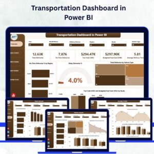Transportation Dashboard in Power BI