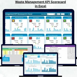 Waste Management KPI Scorecard in Excel