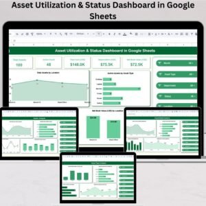 Asset Utilization & Status Dashboard in Google Sheets