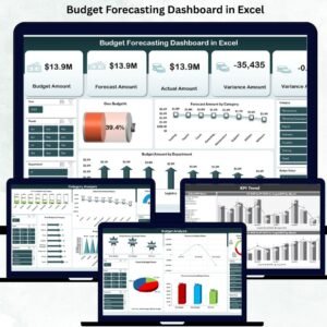 Budget Forecasting Dashboard in Excel