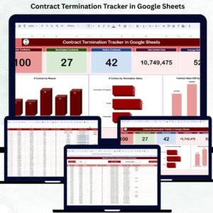 Contract Termination Tracker in Google Sheets