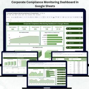 Corporate Compliance Monitoring Dashboard in Google Sheets