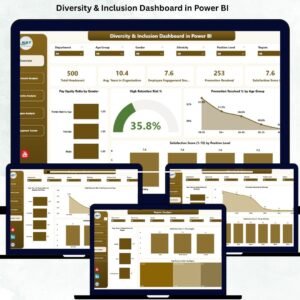 Diversity & Inclusion Dashboard in Power BI
