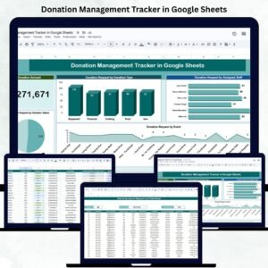 Donation Management Tracker in Google Sheets