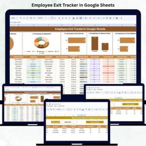 Employee Exit Tracker in Google Sheets