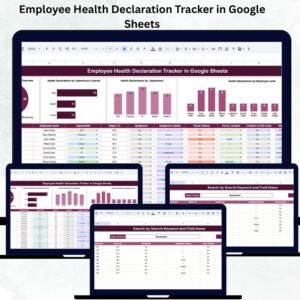 Employee Health Declaration Tracker in Google Sheets