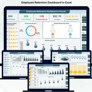 Employee Retention Dashboard in Excel