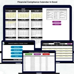 Financial Compliance Calendar in Excel