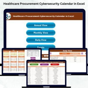 Healthcare Procurement Cybersecurity Calendar in Excel