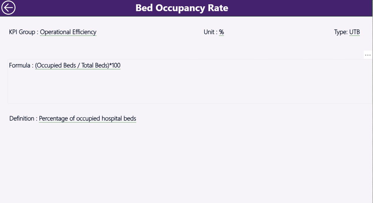 Healthcare Services KPI Dashboard in Power BI - Image 5