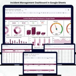 Incident Management Dashboard in Google Sheets