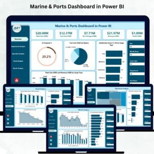 Marine & Ports Dashboard in Power BI