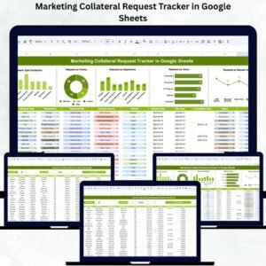 Marketing Collateral Request Tracker in Google Sheets