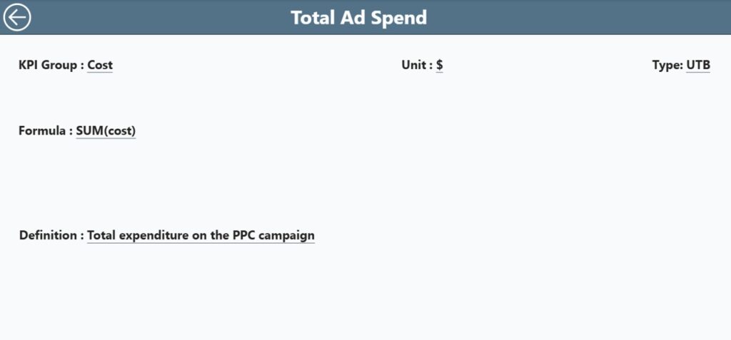 PPC Campaign KPI Dashboard in Power BI - Next Gen Templates