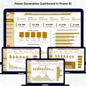 Power Generation Dashboard in Power BI