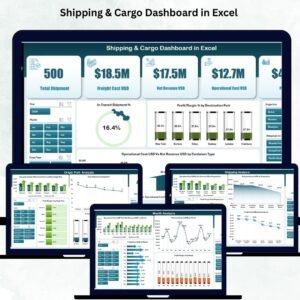 Shipping & Cargo Dashboard in Excel