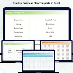 Startup Business Plan Template in Excel