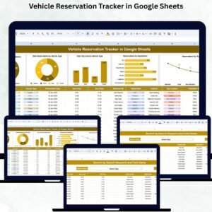 Vehicle Reservation Tracker in Google Sheets