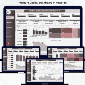 Venture Capital Dashboard in Power BI