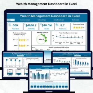 Wealth Management Dashboard in Excel