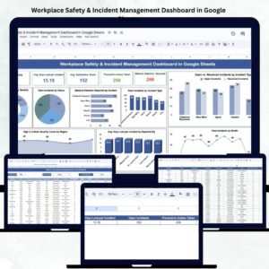 Workplace Safety & Incident Management Dashboard in Google Sheets