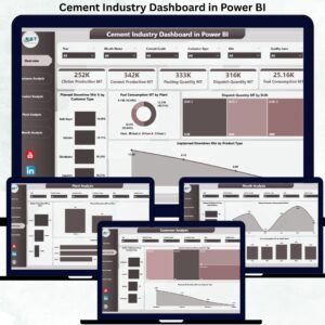 Cement Industry Dashboard in Power BI
