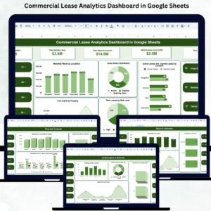 Commercial Lease Analytics Dashboard in Google Sheets