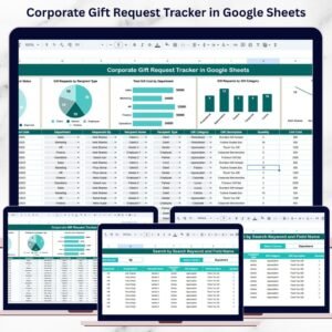 Corporate Gift Request Tracker in Google Sheets