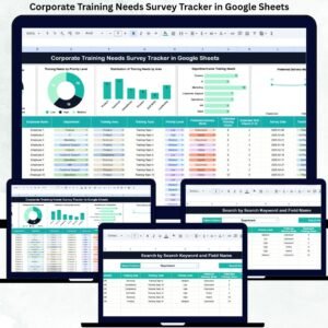 Corporate Training Needs Survey Tracker in Google Sheets