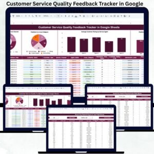 Customer Service Quality Feedback Tracker in Google Sheets