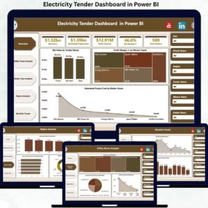 Electricity Tender Dashboard in Power BI