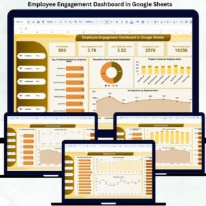Employee Engagement Dashboard in Google Sheets