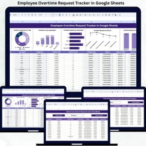 Employee Overtime Request Tracker in Google Sheets