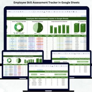 Employee Skill Assessment Tracker in Google Sheets