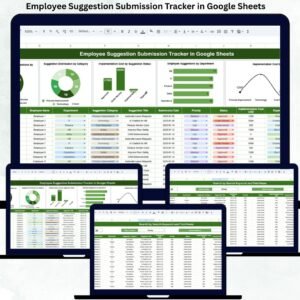 Employee Suggestion Submission Tracker in Google Sheets